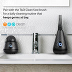 Tao Clean UV Sanitizing Sonic Toothbrush and Cleaning Station, Electric Toothbrush, Dual Speed Setting, Black