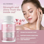 Derma Essential Capsules, Premium Derma Essential for Skin Clarity Support Supplement Pills - Maximum Strength, All Natural for Clear-Looking Skin & Natural Glow, DermaEssential Reviews (5 Pack)
