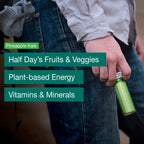 Green Superfood Shot, Organic Fruits, Root Vegetables, Kale & More, 2oz Daily Green Drink to Take on The Go, Smoothie Juice Cleanse, Vegan, Gluten-Free (6 Pack)