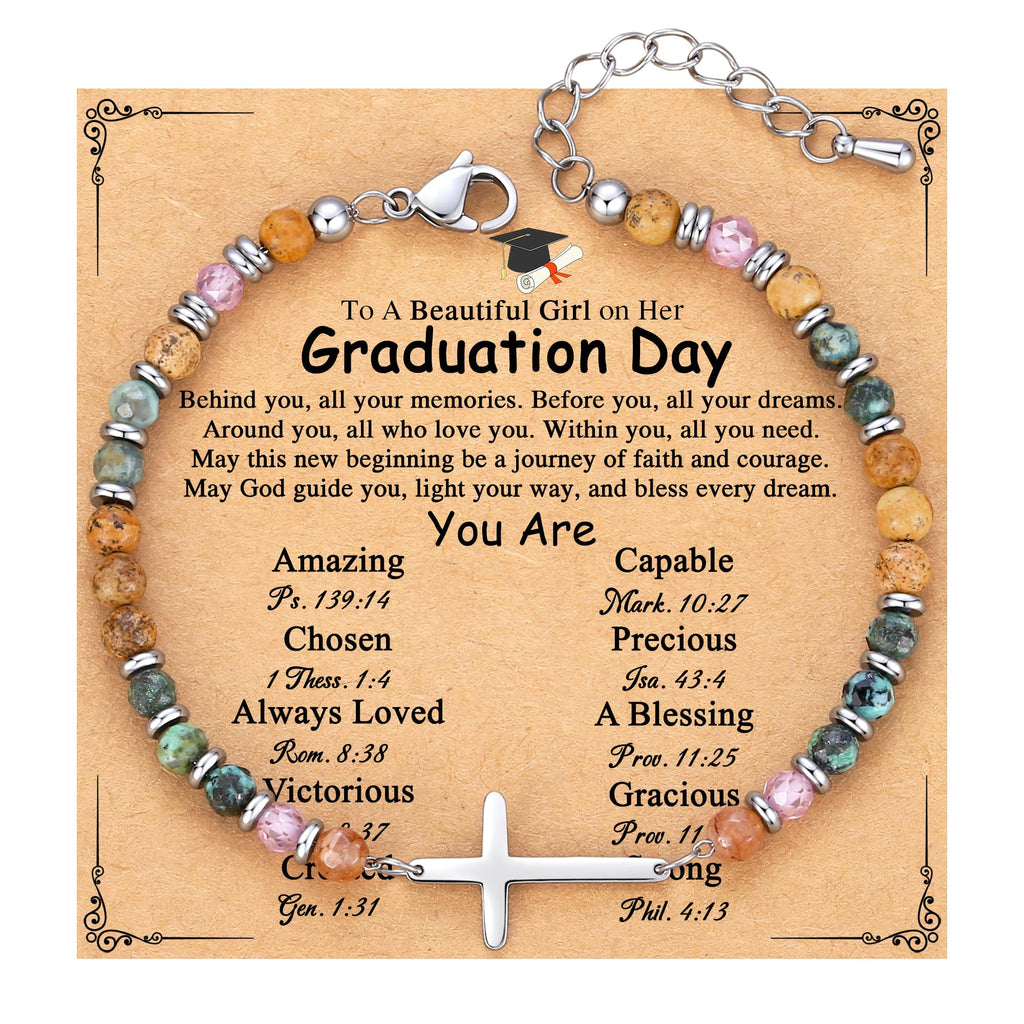 Graduation Gift for Her, High School College Graduation Bracelet