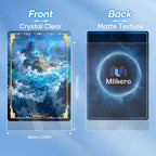 1000 Counts Card Sleeves, Matte Clear Card Sleeves Deck Card Protectors, Trading Card Sleeve Fit for MTG, Baseball, Sports, Game Cards (Matte Clear)