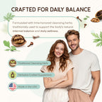 HerbEra Black Walnut 500 mg | USDA Organic Vegan Capsules | Digestive & Antioxidant Support, Juglans Nigra Dried Hull | Herbal Supplement (60 Capsules)