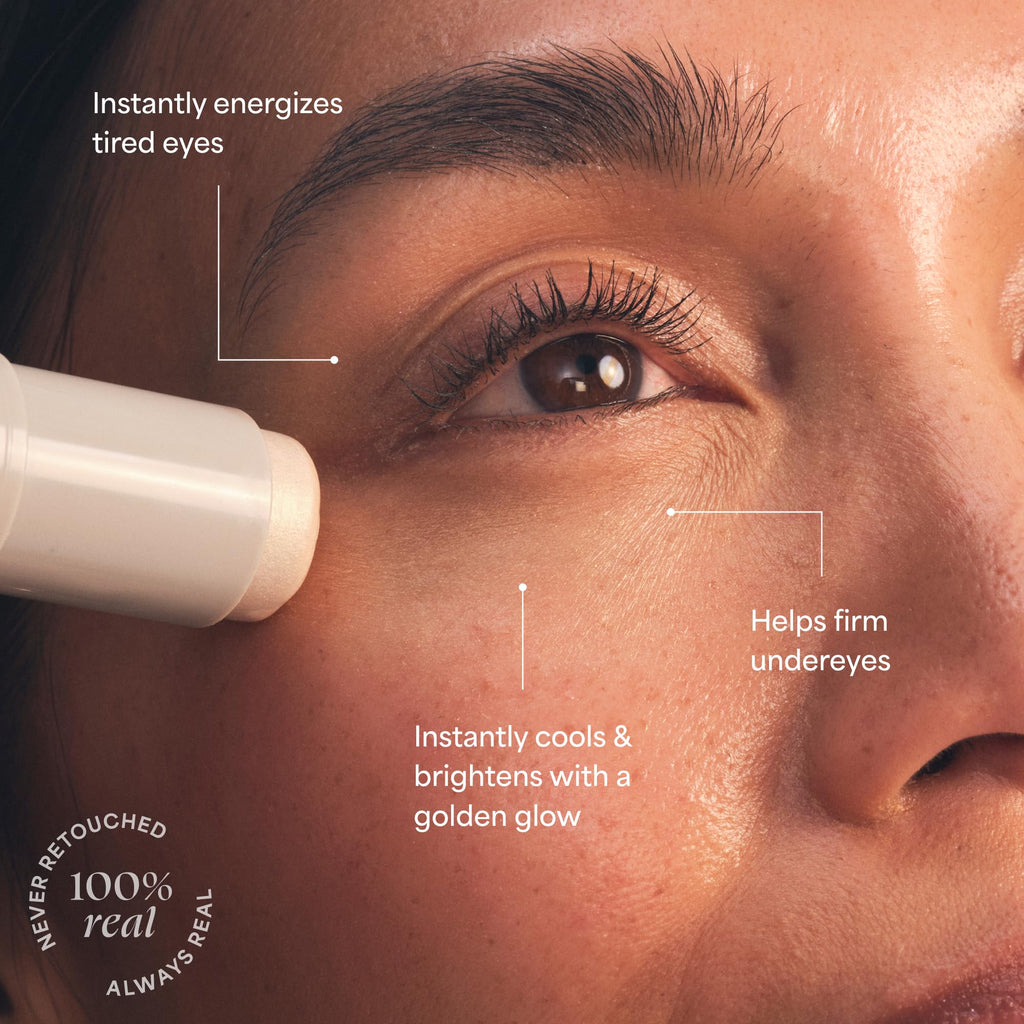 TULA Skin Care Golden Duo - Cappuccino Spresso Energizing Eye Balm 0.35 oz + Maple Glaze Plumping Lip Treatment 0.28 oz, 2-Piece Kit
