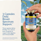 Garden of Life Probiotics for Digestive Health and Gut Health Balance, Primal Defense Ultra Ultimate Formula, 15 Billion CFU and 13 Strains Plus HSOs, Vegetarian and Gluten Free, 216 Capsules