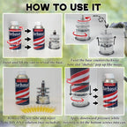 Dinosaur DNA Decorative Canister Movie Prop for Dinosaur Fans Collectors