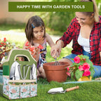 Kynup Garden Tools Set with Storage Bag, Heavy-Duty Gardening Kit for Women