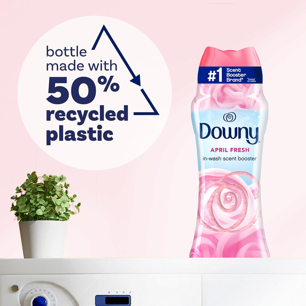 Downy April Fresh In-Wash Laundry Scent Booster Beads, 30.1 oz, laundry scent beads, Long-lasting Freshness
