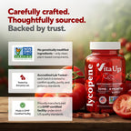 VitaUp Lycopene Supplements for Men – USA Made Prostate Supplements for Men with Natural Tomato Extract – Non-GMO Lycopene Supplement for Normal Prostate, Skin & Antioxidant Support – 120 Count