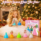 Princess Advent Calendar 2026 Girls – 24 Day Dress-up Christmas Countdown