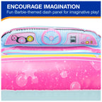 Swimways Barbie Inflatable Water Boat Vehicle, Inflatable Pool Floats and Kids Pool Toys, Barbie Pool Party Supplies for Kids Aged 3 & Up