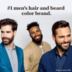 JUST FOR MEN Mustache & Beard Dye, Keratin, Dark Brown M-45 (3 Pack)