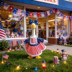 Porch Goose Outfits for 23 Inch Lawn Statue, Patriotic USA Costume
