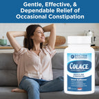 Colace Stool Softener 100 mg, 250 Capsules, Constipation Relief, Docusate Sodium, Gentle Docusate, Stimulant-Free, Regular Strength, #1 Doctor Recommended Stool Softener Brand