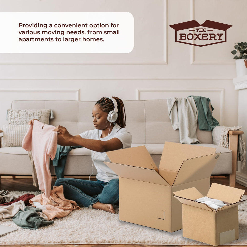 The Boxery Moving Boxes 10-Pack XX-Large | 24x24x24 inch