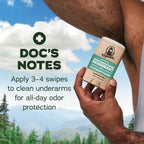 Dr. Squatch Natural Men’s Deodorant, Aluminum Free Deodorant Men (2-Pack)