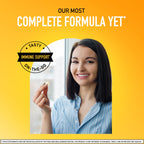 Airborne Vitamin C 1000mg (per Serving) - Citrus Chewable Tablets (116 Count in a Bottle), Gluten-Free Immune Support Supplement, with Vitamins A C E, Zinc, Selenium, Echinacea, Ginger, Antioxidants