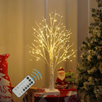 PXBNIUYA 144 LED Birch Tree Lights with Remote Control and Timer-Warm White