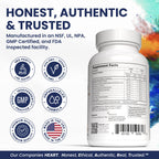 Ultra Human Daily Wellness Support – Heavy Metal Detox Cleanse, with Zeolite, Shilajit, Organic Chlorella & Spirulina, NAC & Alpha Lipoic. Supports Daily Detox, Cognition, Immune System -(Made in USA)