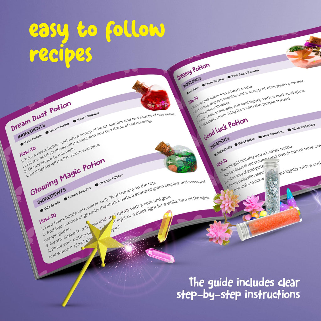 Fairy Magic Potion Kit for Kids - Magical Workshop Craft Kits - Girls Gifts