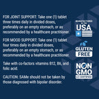 Life Extension Same, Mood, Joint & Liver Support, Gluten-Free, Non-GMO, Vegetarian, 30 Tablets