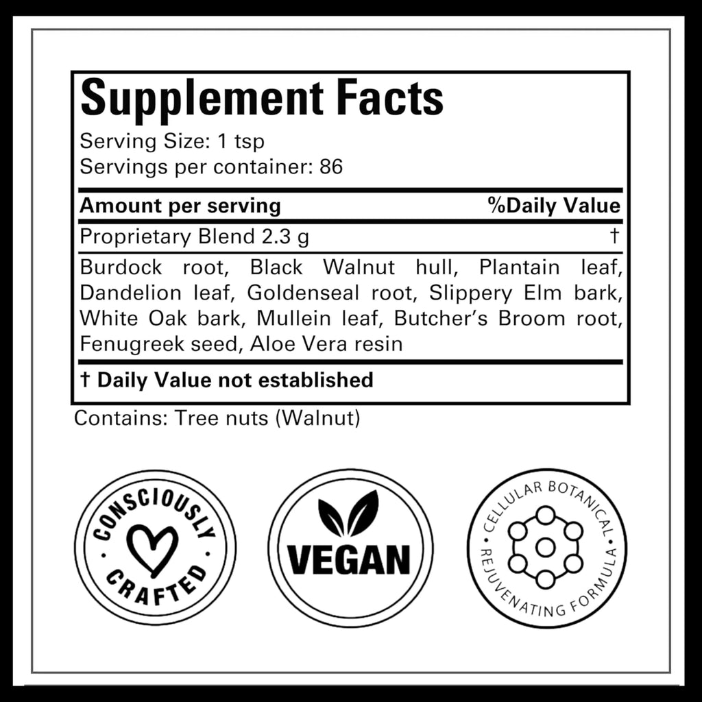 Doctor Morse's Heal All Tea - Loose Blend Herbal Tea - Vegan & Caffeine Free - Full Body Detox - Naturopath Formulated - Burdock Root, Dandelion Leaf, Black Walnut Hull - 7oz, 86 Servings