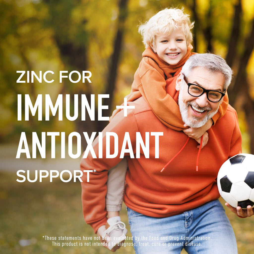 Zinc Supplement Microbeadlets with Copper for Immune Support | Highly Absorbable Zinc Bisglycinate & Orotate with 2mg Chelated Copper + Vitamin B6 | Vegan, Gluten-Free | 60 Capsules (2 Month Supply)