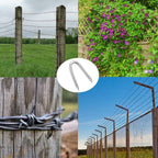 Wire Fencing Galvanised Staples （280 pcs），Chicken Wire Fencing Staple