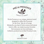 Pre de Provence Artisanal Soap Bar, Enriched with Organic Shea Butter, Natural French Skincare, Quad Milled for Rich Smooth Lather, 8.8 Ounce, Sandalwood