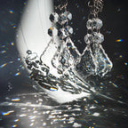 20pcs Crystal Chandelier Prism Pendant, 50mm Suncatchers Hanging Crystals