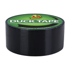 Duck Brand 1265013 Color Duct Tape, Single Roll, Black