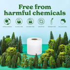Caboo Tree Free Toilet Paper | Septic Safe, Eco Friendly, Chemical Free, Non Toxic | 2 Ply Toilet Tissue, Pack of 24 Double Rolls, 300 Sheets Per Roll
