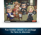 Little People Collector Schitt’s Creek TV Series Special Edition Set for Adults & Fans, 4 Figures in Display Package
