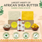 Raw African Shea Butter 32 oz. Bulk 100% Pure Natural Unrefined IVORY - Imported From Ghana - Ideal Moisturizer For Dry Skin, Body, Face And Hair Growth. Great For DIY Soap and Lip balm Making.