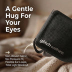 Glitch Self Heating Eye Mask - Steam Eye Mask for Dry Eyes, Soothing Relief, Stress Reduction - Disposable Warm Eye Compress Moist Heat