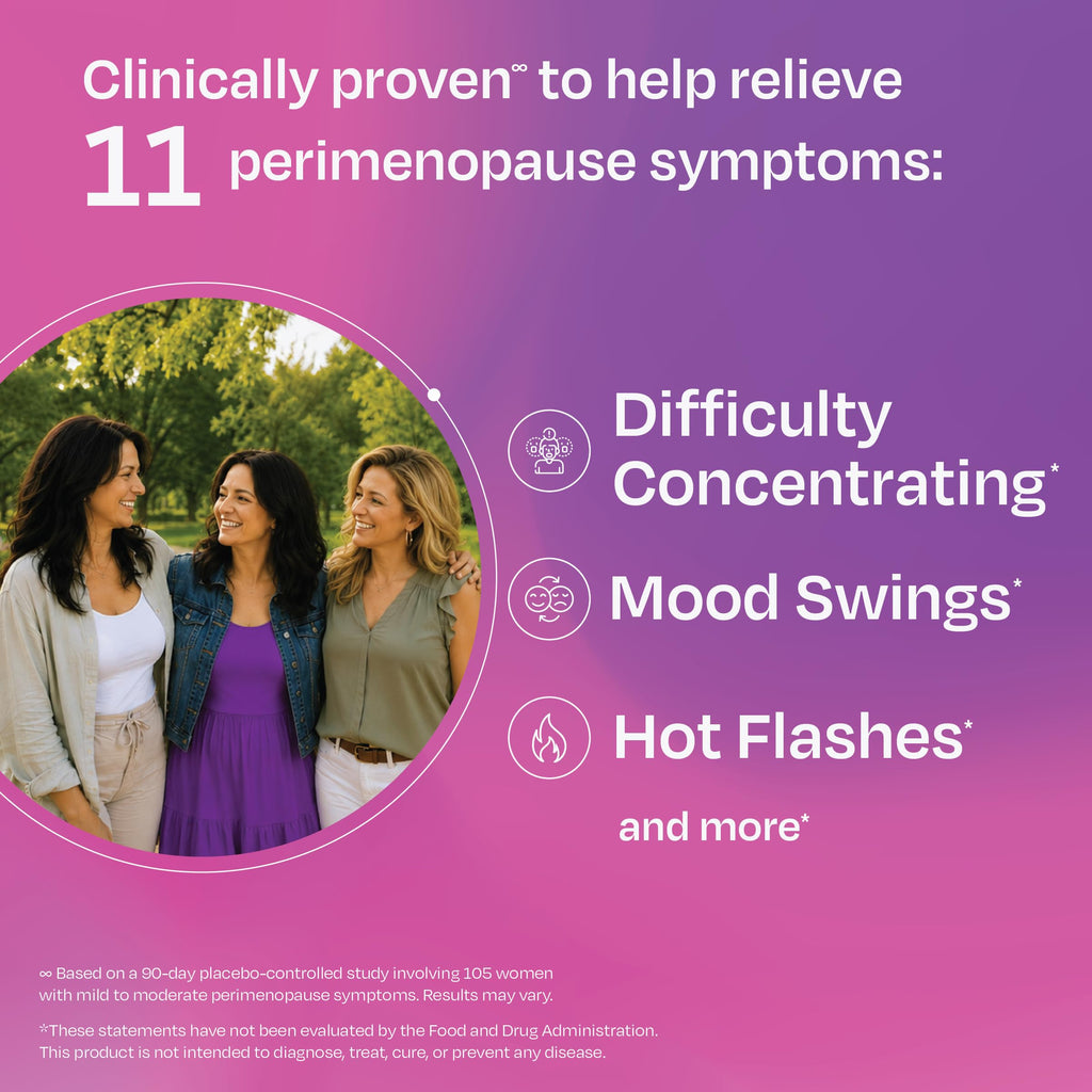 Amberen Perimenopause, Peri-Menopause Multi-Symptom Relief, Vitamin B, Vitamin E & Antioxidants Supplement, Helps Support Hormone Balance, Hot Flashes & Night Sweats, Supplements for Women, 180 Count