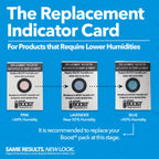 Integra Boost - 62% RH Level - 67 Gram Size - Two-Way Humidity Control Pack - Incl. Replacement Indicator Cards - Food Storage & Herbs Moisture Balancer For Up to 1 LB (Pack of 12)