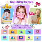 Kids Instant Print Camera, Christmas Birthday Gifts for Girls Boys Purple