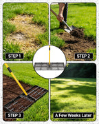 Joyhalo 48in Lawn Leveling Rake