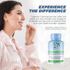 Pure Spermidine Supplement with Trihydrochloride 3HCL 10mg - 120 Capsules