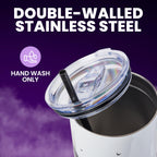 Silver Buffalo Nightmare Before Christmas, Stainless Steel Tumbler, 40oz