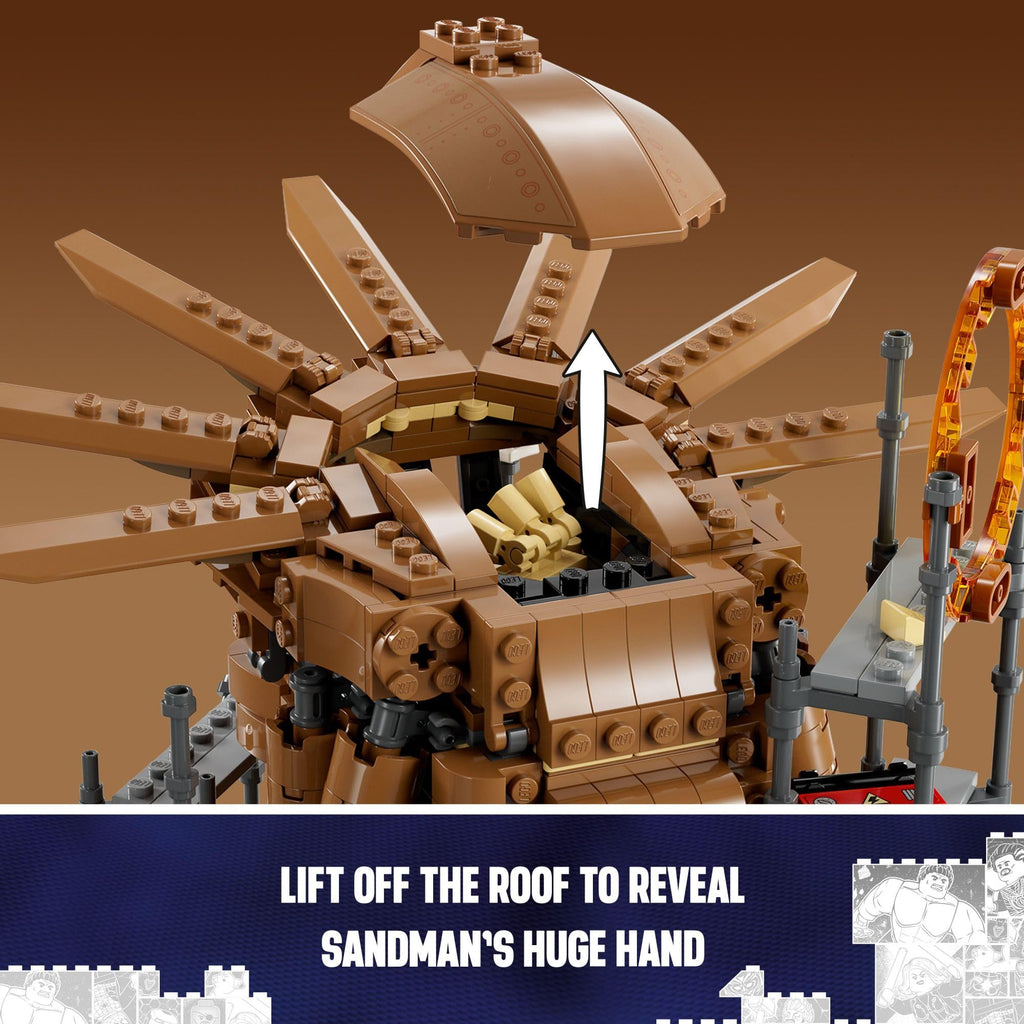 LEGO Marvel Spider-Man Final Battle 76261 Building Toy Set, Marvel Collectible Based on The Climax of The Spider-Man: No Way Home Movie, Multiverse Marvel Playset with 3 Versions of Spider-Man