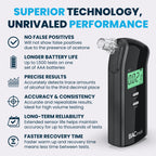 BACtrack S80 Breathalyser | Professional-Grade Accuracy | DOT & NHTSA Approved | FDA 510(k) Cleared | Portable Breath Alcohol Tester for Personal & Professional Use