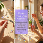 Suncatcher Kit for Adults, DIY Crystal with Prism Beads, 380PCS