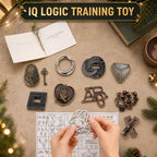 Advent Calendar 2026 Brain Teaser, Teens Adults 24 Days Christmas Countdown