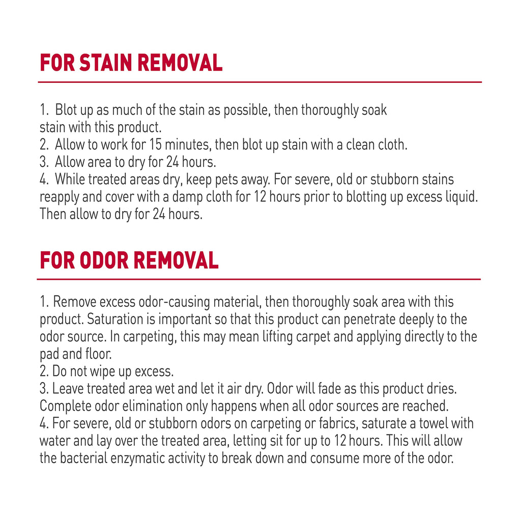 Nature’s Miracle Dog Stain & Odor Remover, Enzymatic Cleaner, 170 oz Refill