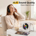 Gueray CD Player Portable Bluetooth Desktop CD Players for Home