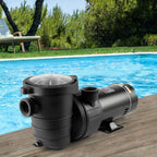 VEVOR Above Ground Pool Pump, 1HP, 80 GPM Max. Flow Single Speed Swimming Pool Pump, 120V 3450 RPM 36 ft Max. Head Lift Pool Pump with Filter Basket, for Above Ground Pools Hot Tubs Spas