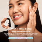 Shark FacialPro Glow Replenishment Kit, Derm Detox AHA + BHA Exfoliating Gel & Hydro Infuse BHA Hydrator, Spa-Level Exfoliation & Hydration, Compatible with FacialPro Glow System, XSKFH3