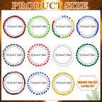 Siifert 11 Pcs Ilde Pulseras Santeria Handmade Unisex Stretch Bracelet Tobillera Iyawo Babablawo Orula Shango Obatala Eleggua Ogun Ochosi Oshun Yemaya Oya San Seven African Powers
