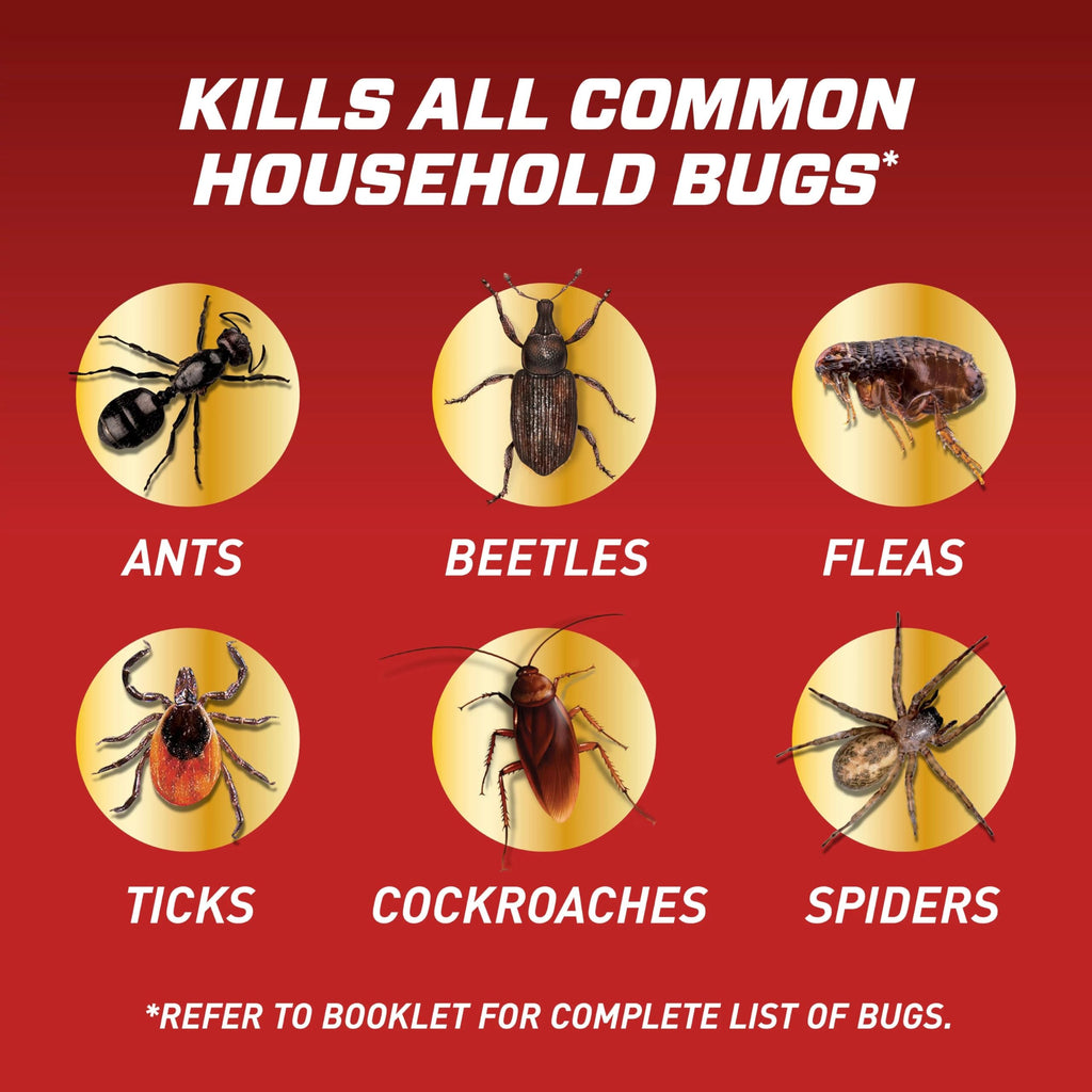 Ortho Home Defense Insect Killer for Indoor and Perimeter Concentrate - Kills Ants, Cockroaches and Spiders, 32 fl. oz.